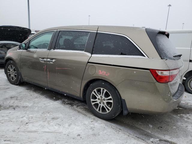 Image 2 of 2012 HONDA ODYSSEY EXL 2012 with VIN 5FNRL5H68CB033029