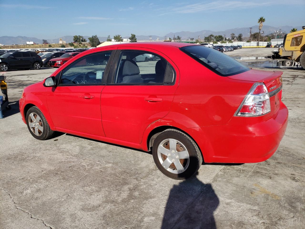 Image 2 of 2010 CHEVROLET AVEO LS 2010 with VIN KL1TD5DE9AB113320
