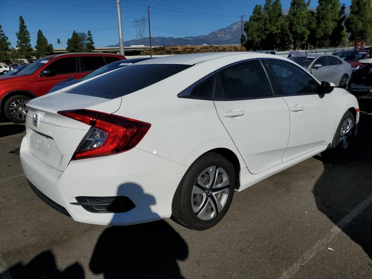 Image 3 of 2018 HONDA CIVIC LX 2018 with VIN 2HGFC2E55JH593404