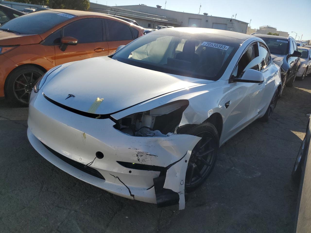 Image 1 of 2021 TESLA MODEL 3  2021 with VIN 5YJ3E1EA4MF023911