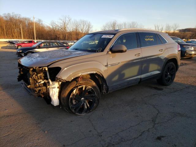 Image 1 of 2021 VOLKSWAGEN ATLAS CROSS SPORT SEL PREMIUM 2021 with VIN 1V2TE2CAXMC203558