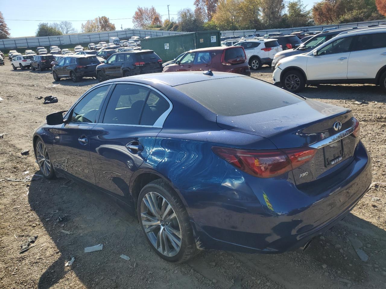 Image 2 of 2018 INFINITI Q50 LUXE 2018 with VIN JN1EV7AR2JM444474