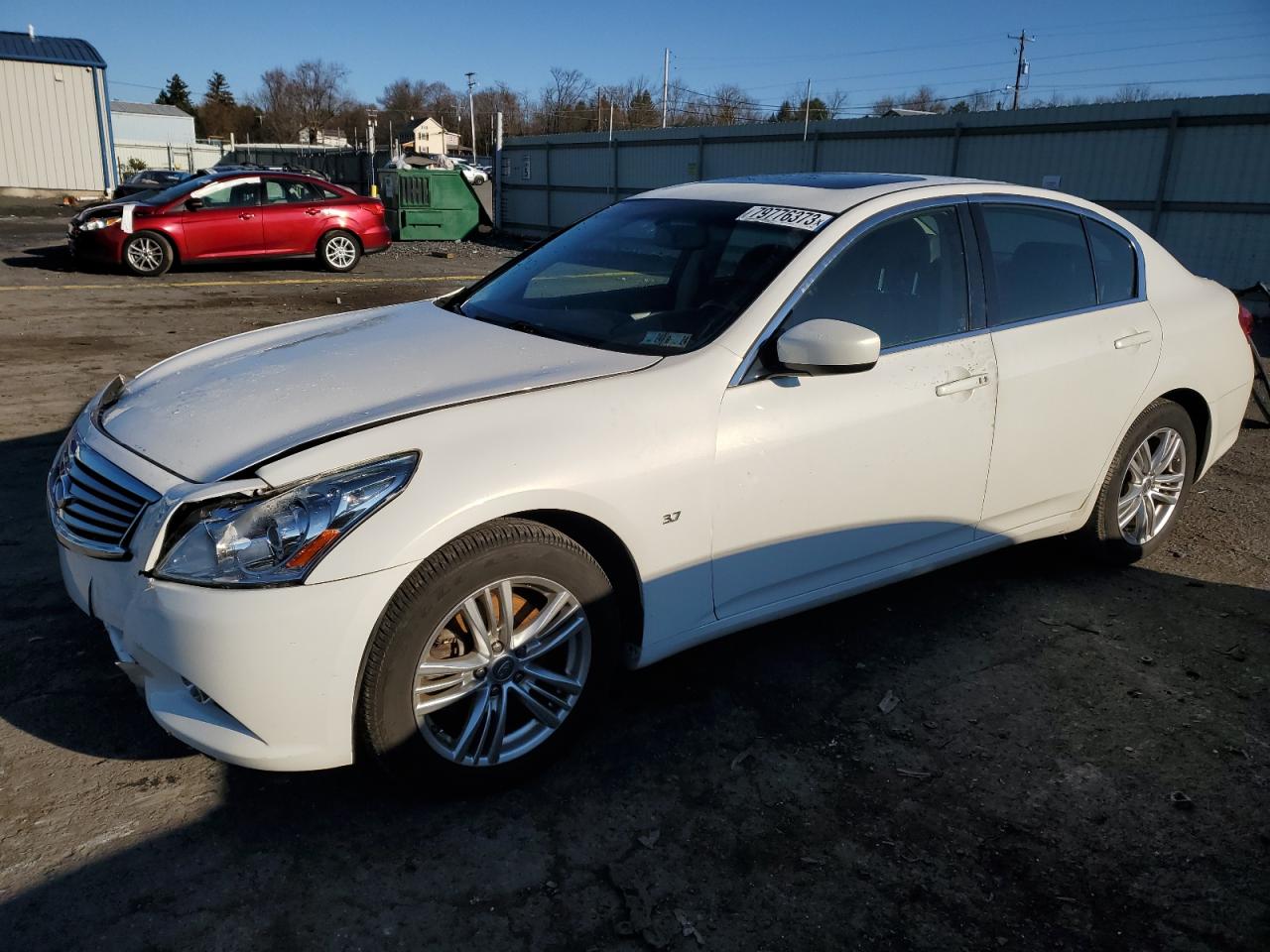 Image 1 of 2015 INFINITI Q40  2015 with VIN JN1CV6AR6FM650969