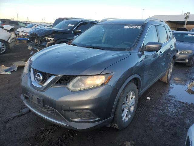 Image 1 of 2015 NISSAN ROGUE S 2015 with VIN KNMAT2MV5FP564594