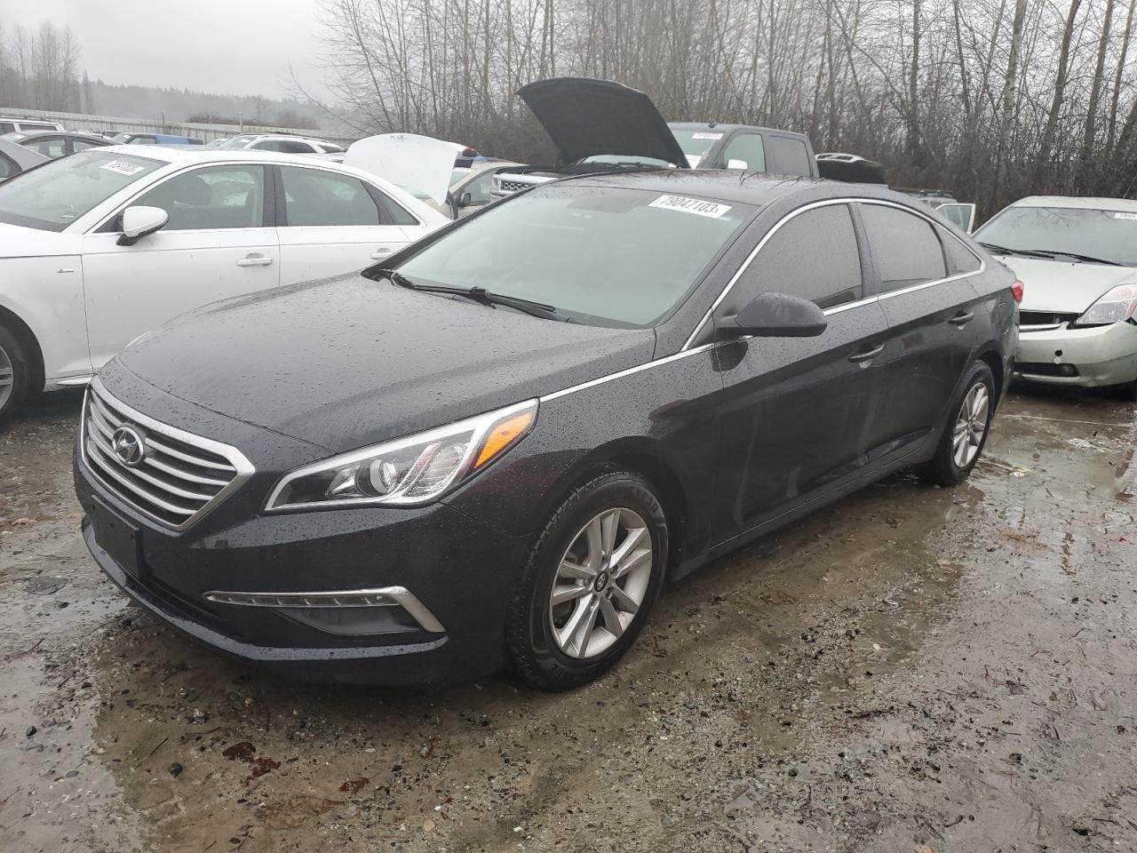 Изображение 1 2015 HYUNDAI SONATA SE 2015 с VIN 5NPE24AF7FH163931