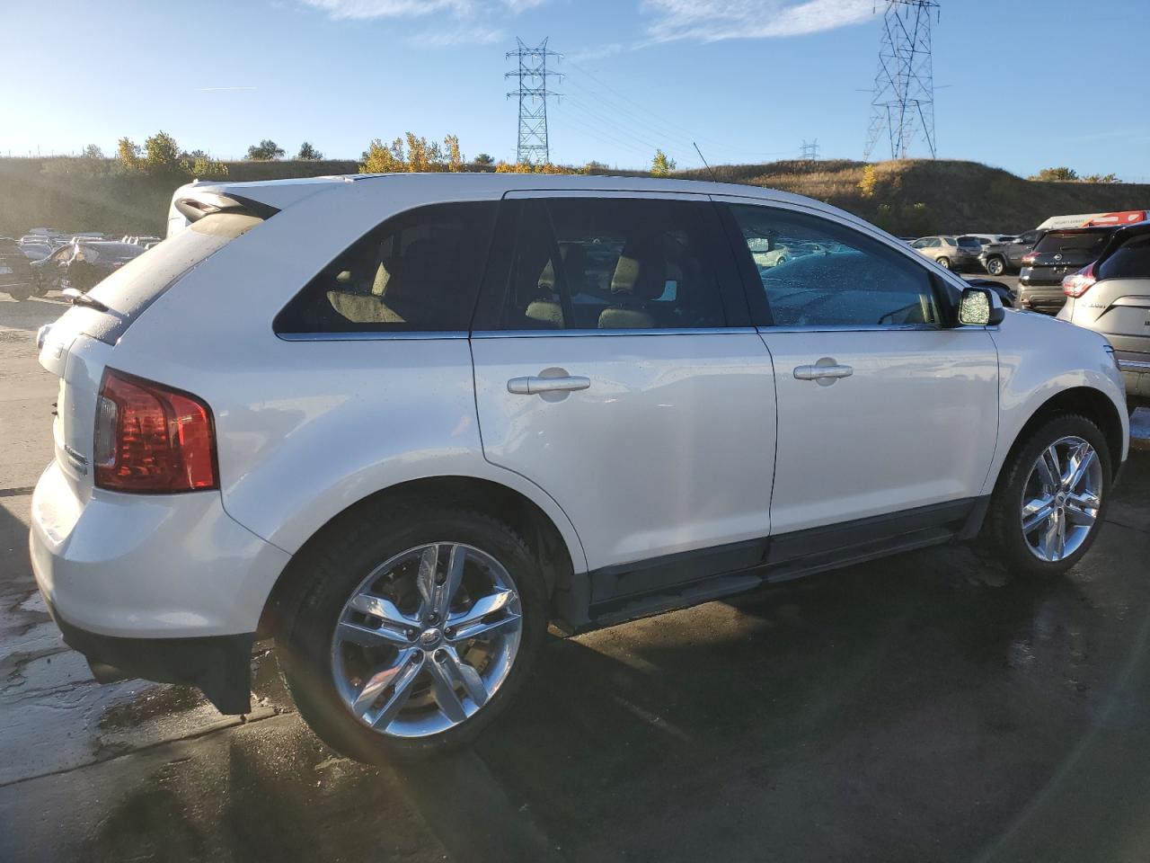 Image 3 of 2012 FORD EDGE LIMITED 2012 with VIN 2FMDK3K94CBA10117