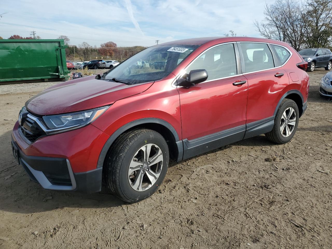 Image 1 of 2020 HONDA CR-V LX 2020 with VIN 7FARW2H23LE008207