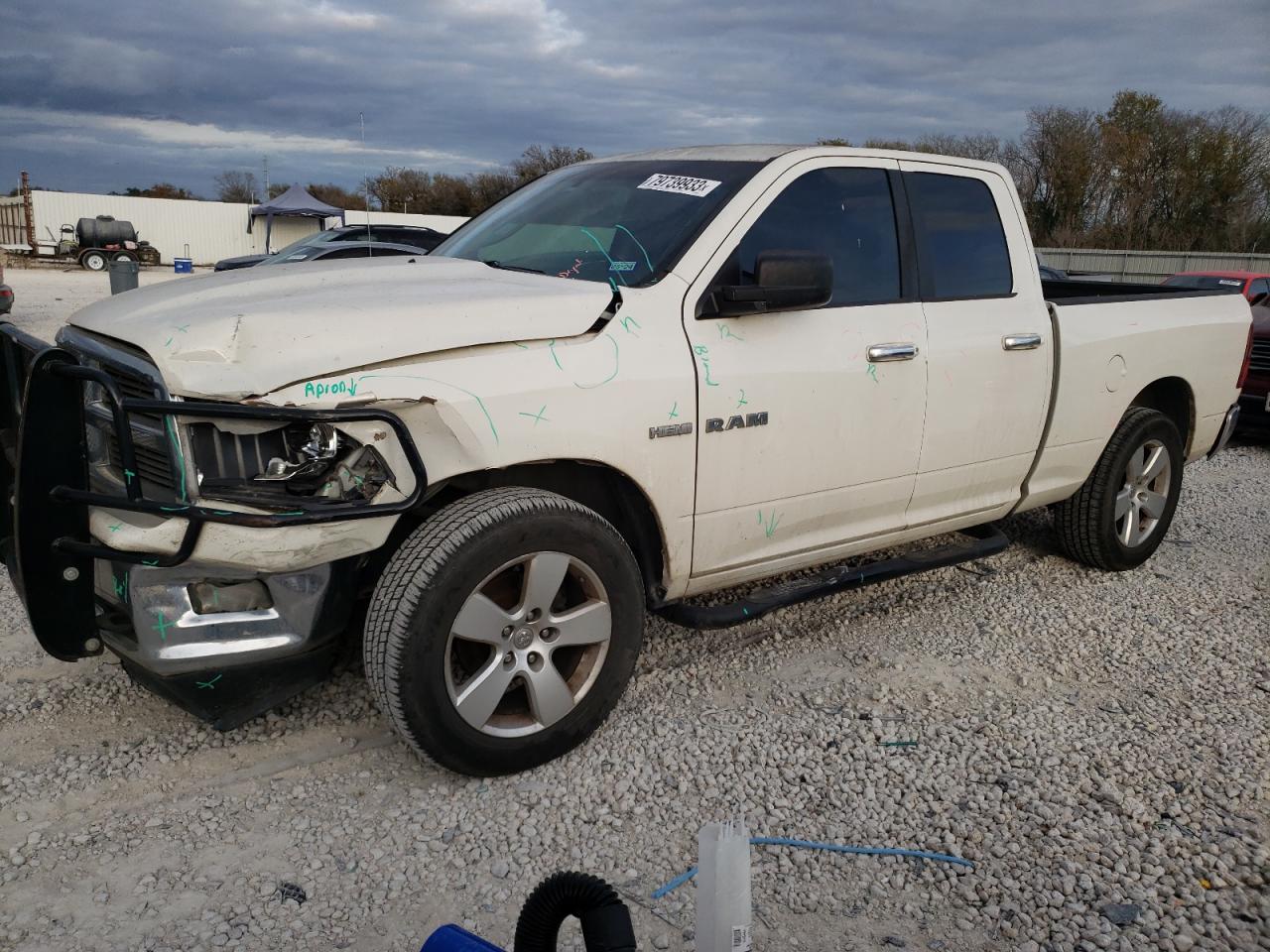 Image 1 of 2009 DODGE RAM 1500  2009 with VIN 1D3HB18T29S798933