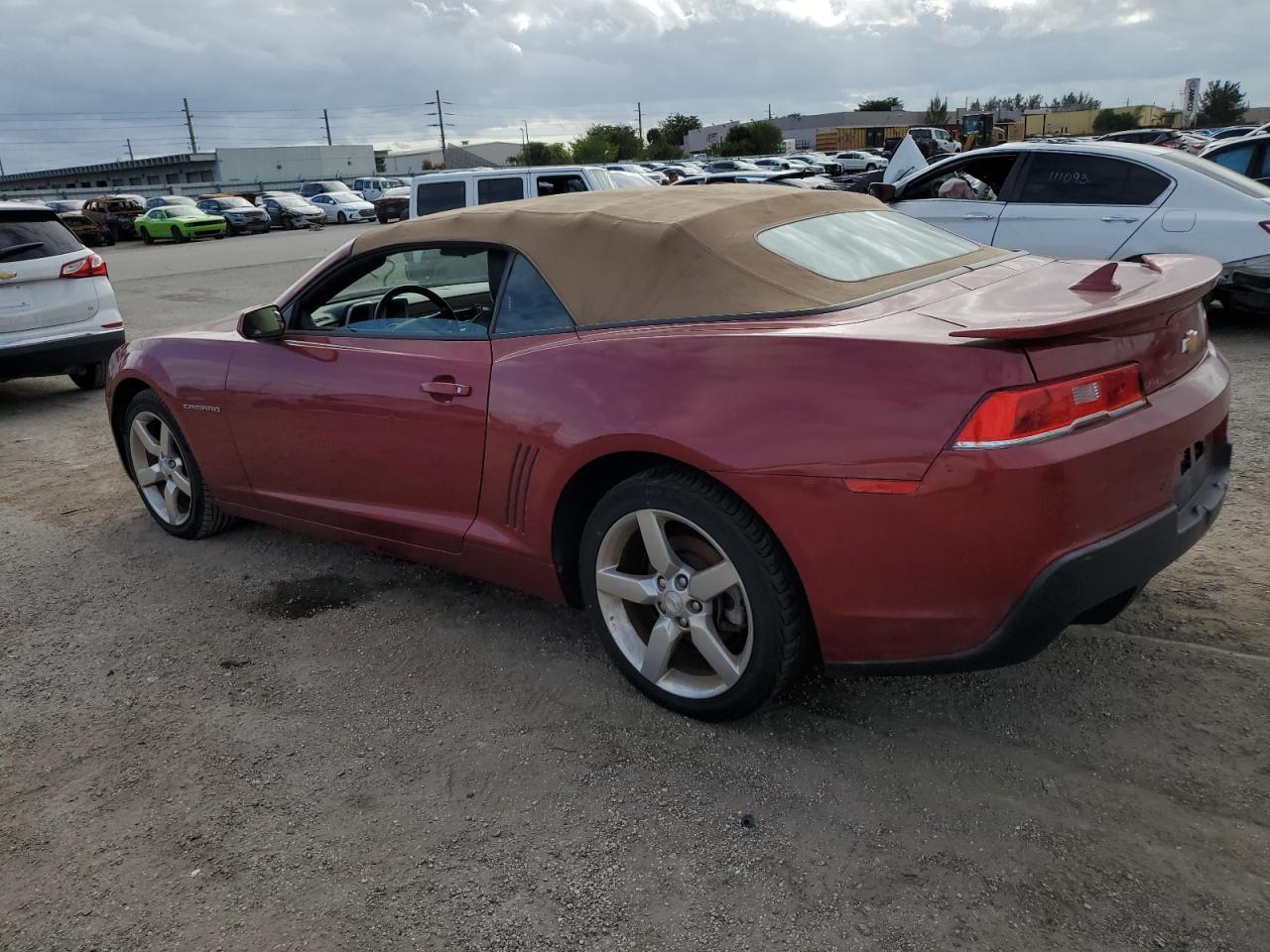 Obraz 2 z 2015 CHEVROLET CAMARO LT 2015 z VIN 2G1FD3D3XF9130301