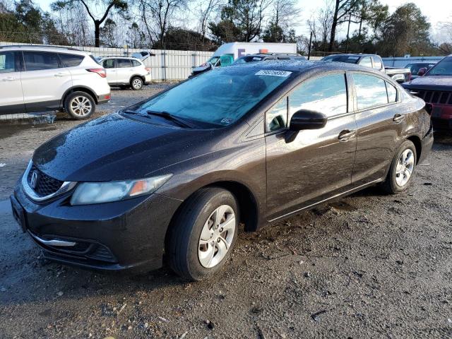 Obraz 1 z 2014 HONDA CIVIC LX 2014 z VIN 2HGFB2F52EH553305