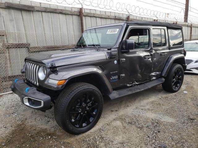 Image 1 of 2022 JEEP WRANGLER UNLIMITED SAHARA 4XE 2022 with VIN 1C4JJXP64NW170709