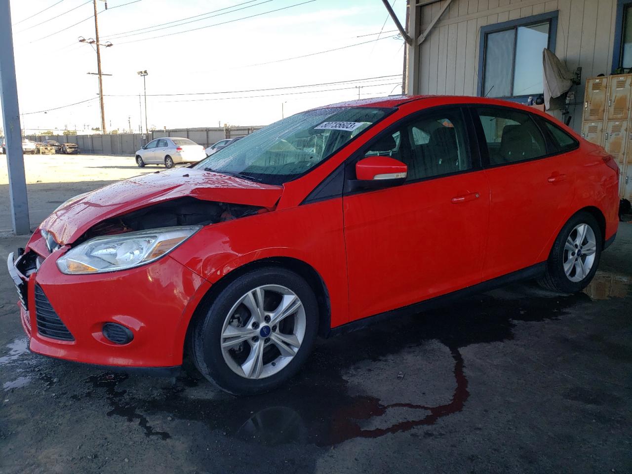 Изображение 1 2014 FORD FOCUS SE 2014 с VIN 1FADP3F25EL398230