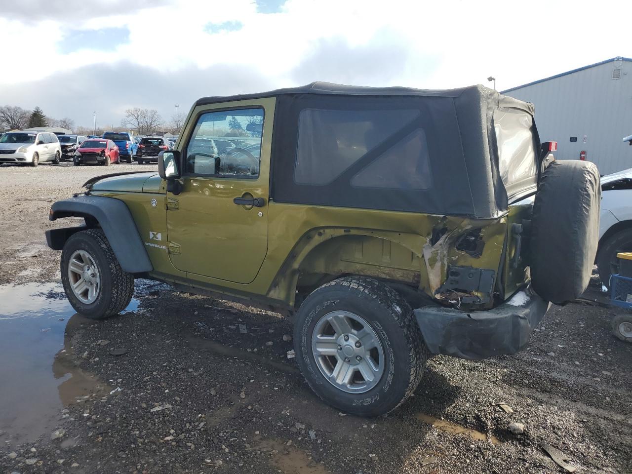 Изображение 2 2007 JEEP WRANGLER X 2007 с VIN 1J4FA241X7L214034