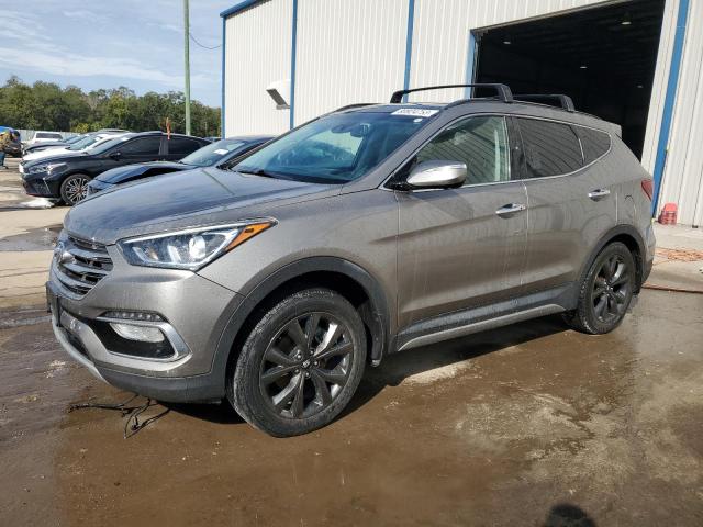 Image 1 of 2018 HYUNDAI SANTA FE SPORT  2018 with VIN 5XYZWDLAXJG548293