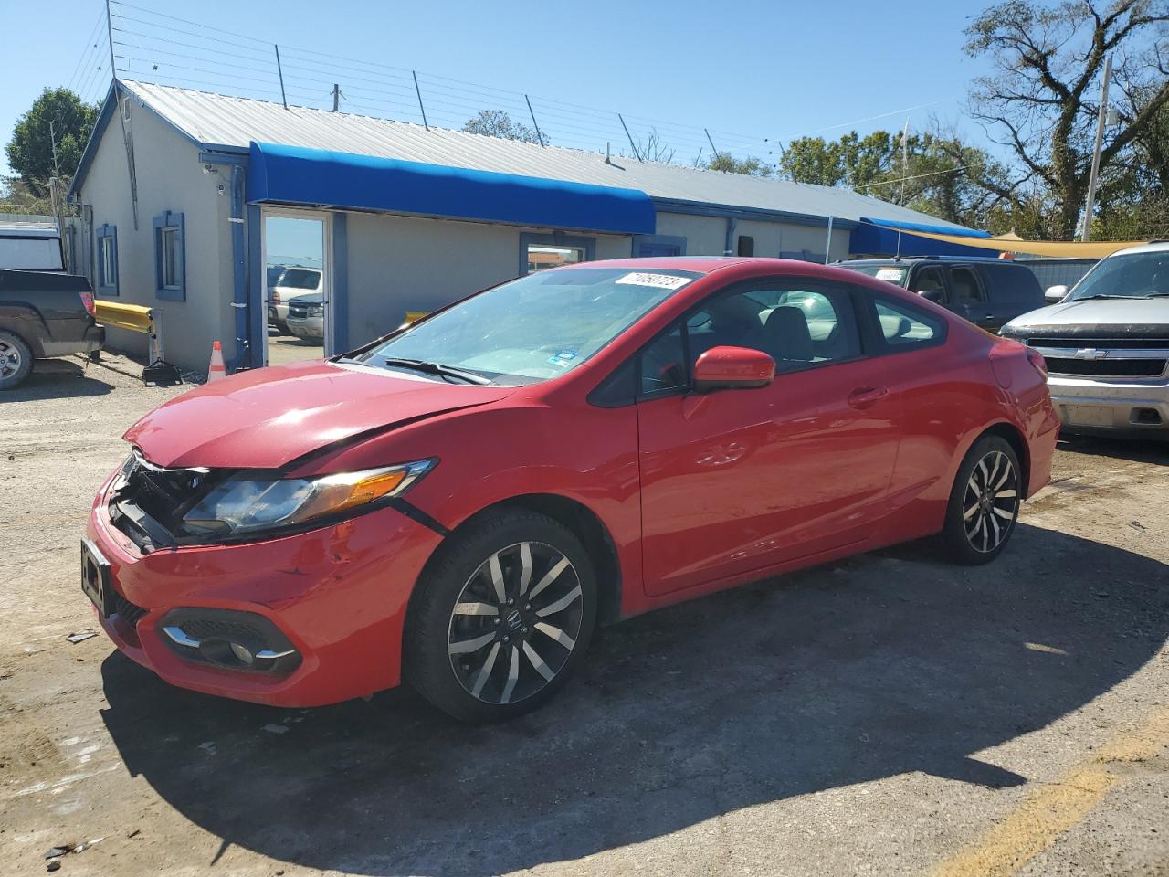 Image 1 of 2015 HONDA CIVIC EXL 2015 with VIN 2HGFG3B00FH508544