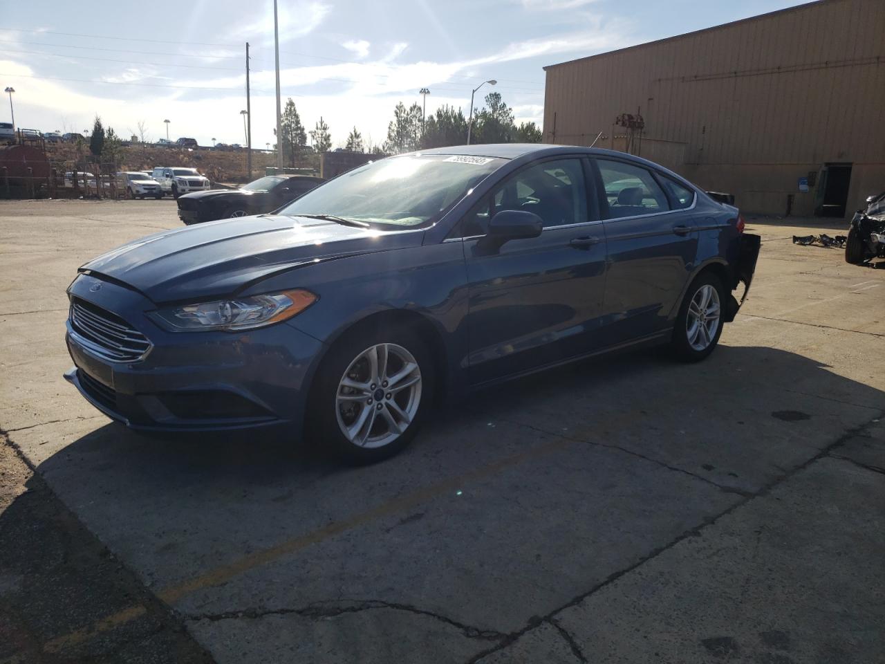 Image 1 of 2018 FORD FUSION SE 2018 with VIN 3FA6P0H74JR129387