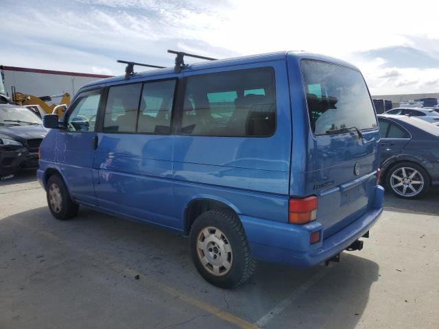 Изображение 2 2000 VOLKSWAGEN EUROVAN MV 2000 с VIN WV2MH4702YH034060