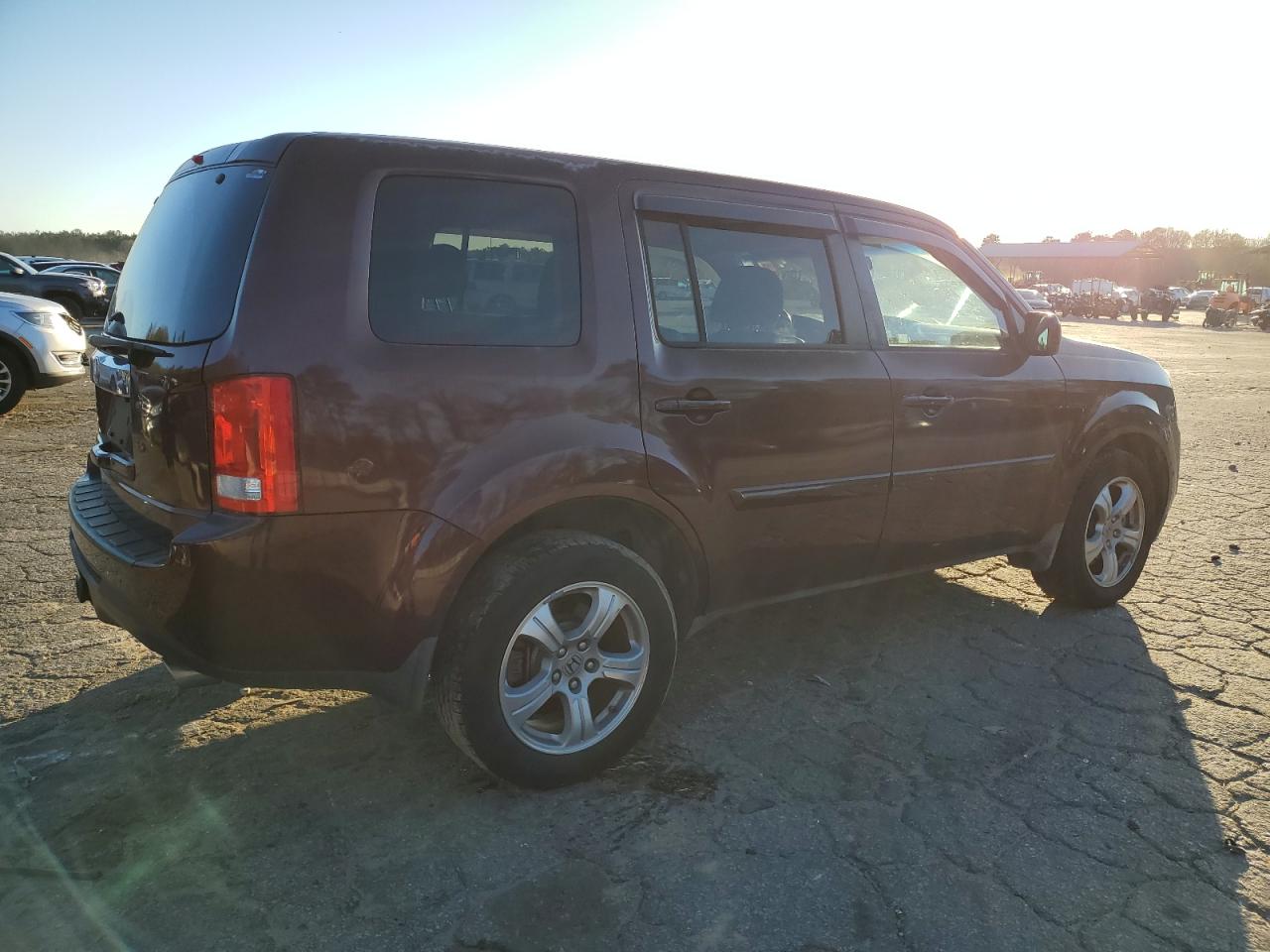 Image 3 of 2012 HONDA PILOT EXL 2012 with VIN 5FNYF3H51CB006964