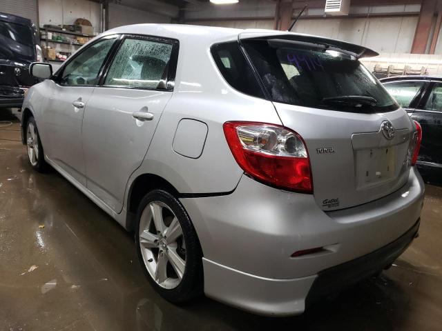 Image 2 of 2009 TOYOTA COROLLA MATRIX S 2009 with VIN 2T1KE40E59C007560