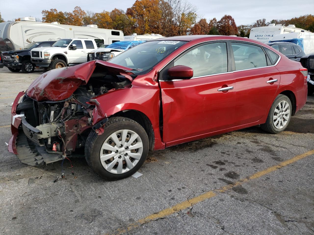 Obraz 2013 NISSAN SENTRA S 2013