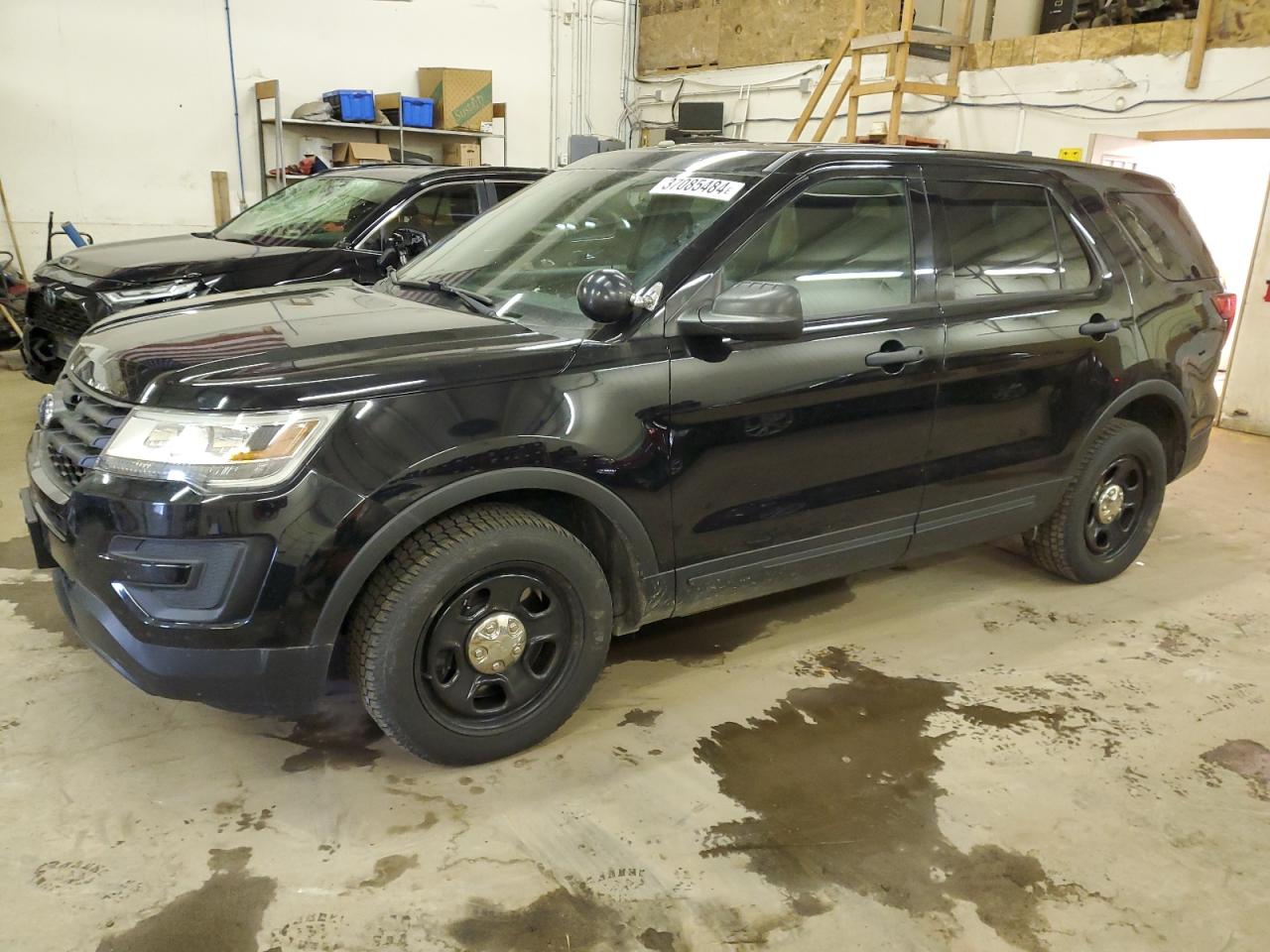 Image 1 of 2018 FORD EXPLORER POLICE INTERCEPTOR 2018 with VIN 1FM5K8AR1JGB12452