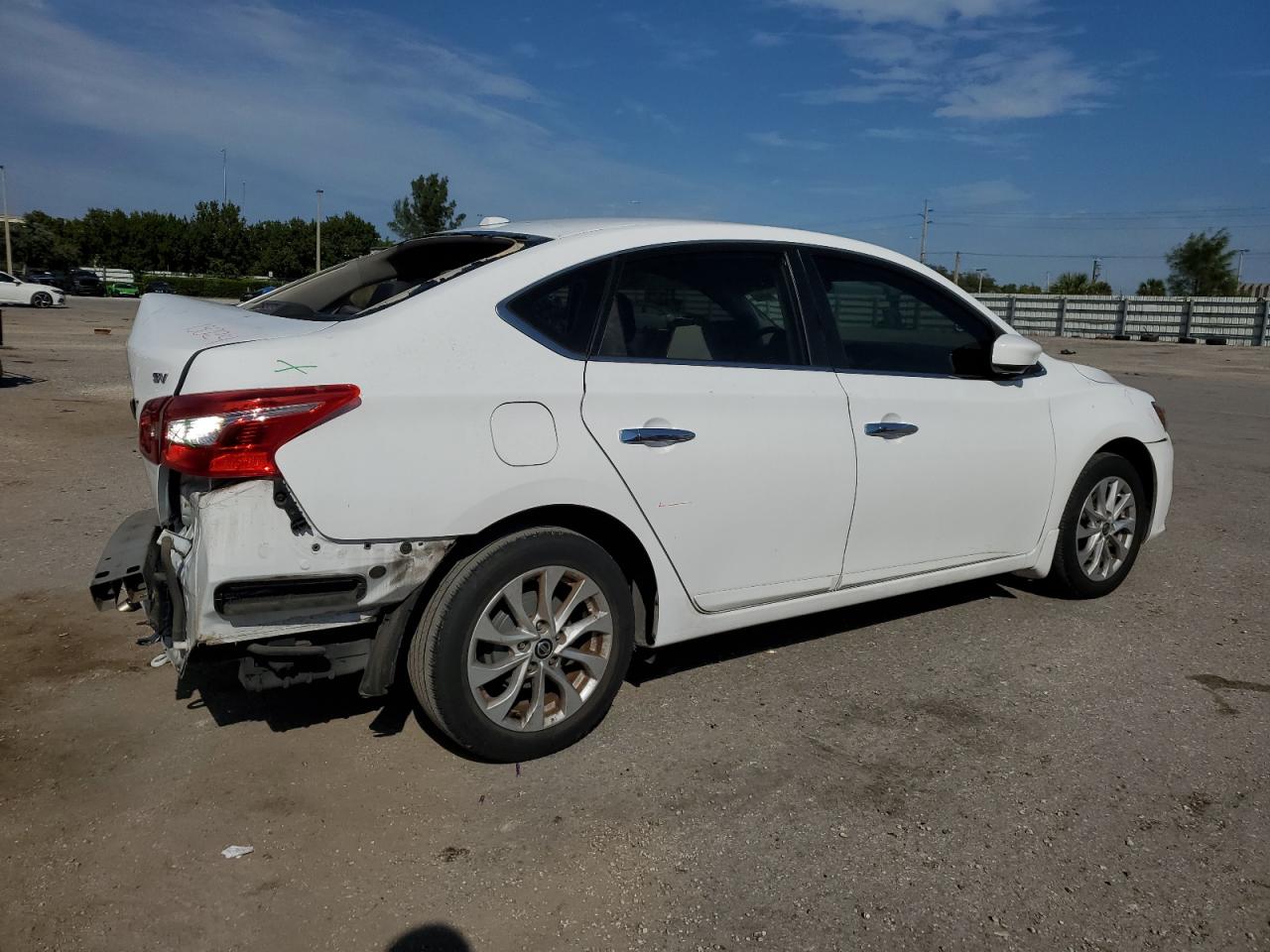 Image 3 of 2019 NISSAN SENTRA S 2019 with VIN 3N1AB7AP1KY203493