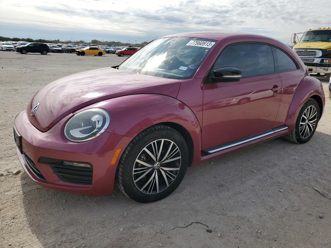 Image 1 of 2017 VOLKSWAGEN BEETLE 1.8T 2017 with VIN 3VWF17AT0HM602461