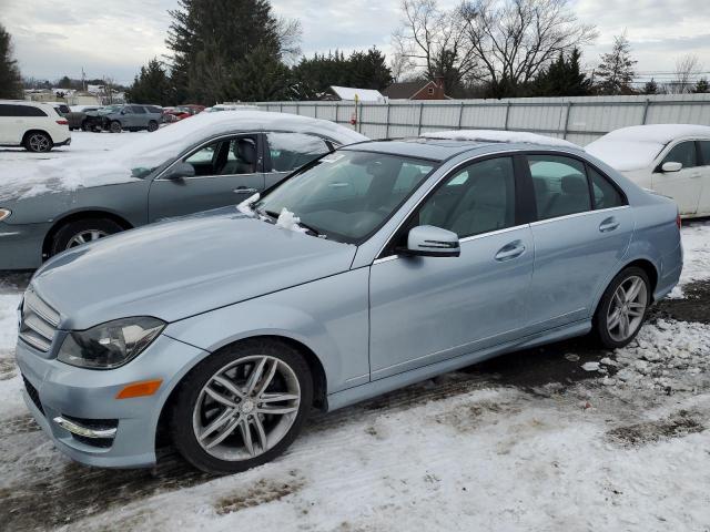 Image 1 of 2013 MERCEDES-BENZ C-CLASS 300 4MATIC 2013 with VIN WDDGF8AB4DA797466