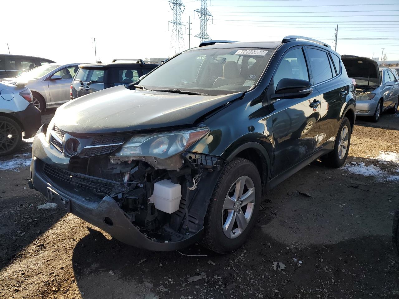 Image 1 of 2013 TOYOTA RAV4 XLE 2013 with VIN JTMRFREV8DD002169