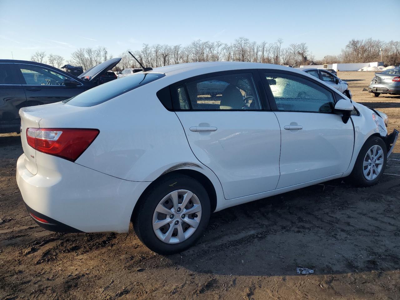 Image 3 of 2013 KIA RIO LX 2013 with VIN KNADM4A3XD6198477