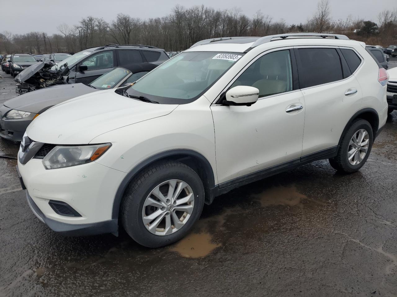 Изображение 1 2014 NISSAN ROGUE S 2014 с VIN 5N1AT2MV1EC785627