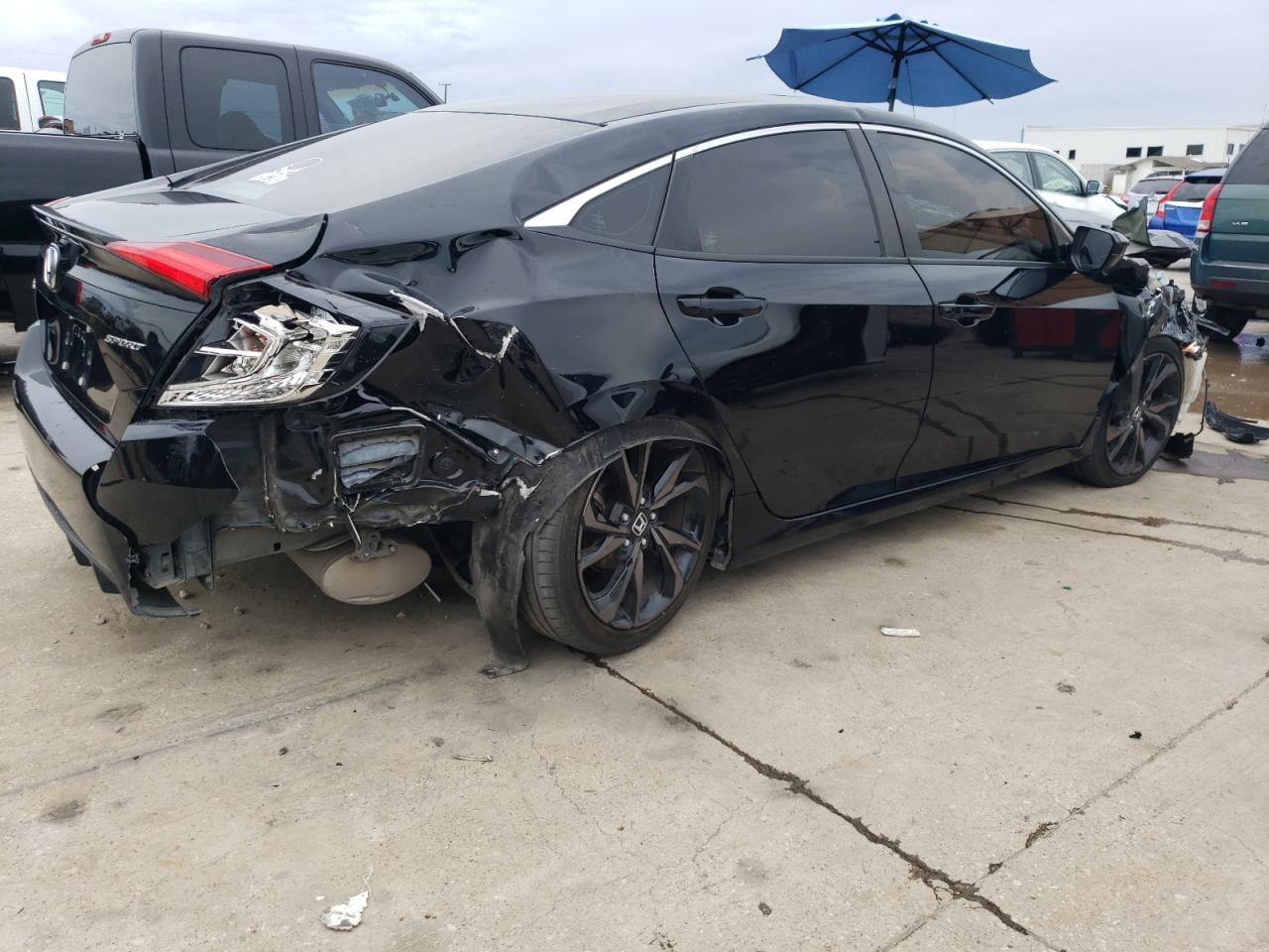 Obraz 3 z 2019 HONDA CIVIC SPORT 2019 z VIN 19XFC2F87KE013705