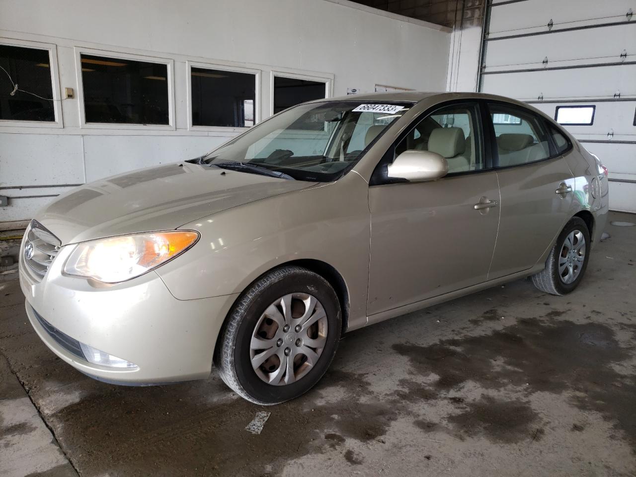 Obraz 1 z 2010 HYUNDAI ELANTRA BLUE 2010 z VIN KMHDU4AD3AU931547