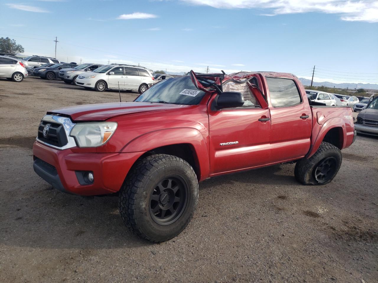 2012 TOYOTA TACOMA DOUBLE CAB 2012 image