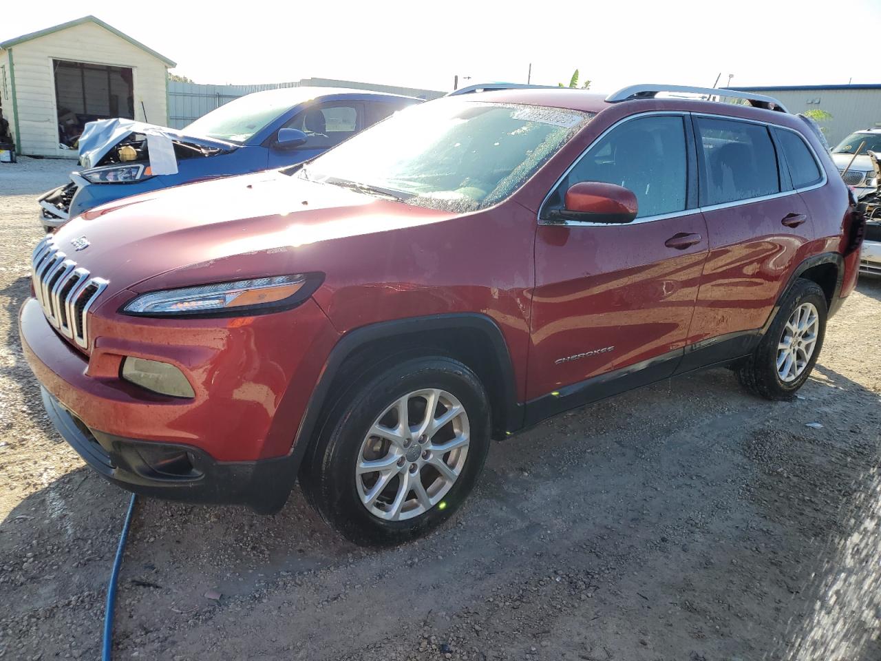 Image 1 of 2017 JEEP CHEROKEE LATITUDE 2017 with VIN 1C4PJMCS2HW503750