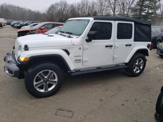 Image 1 of 2020 JEEP WRANGLER UNLIMITED SAHARA 2020 with VIN 1C4HJXEG0LW189717