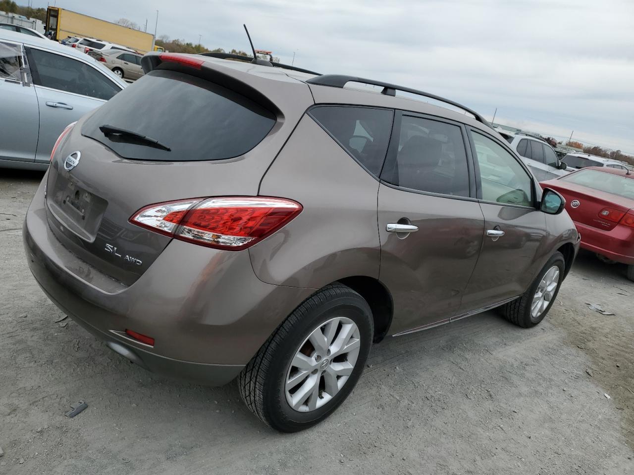 Image 3 of 2011 NISSAN MURANO S 2011 with VIN JN8AZ1MW1BW163937