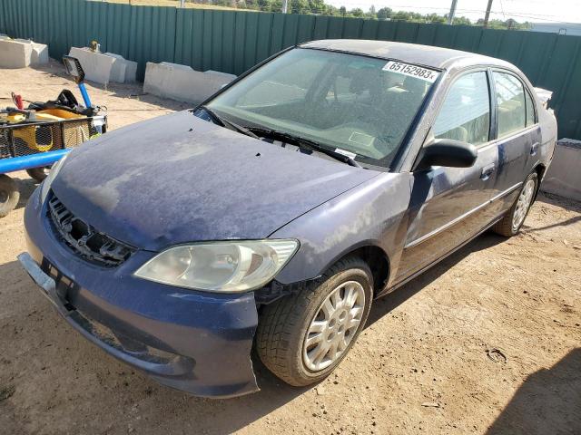 Изображение 1 2004 HONDA CIVIC LX 2004 с VIN 2HGES15584H544422