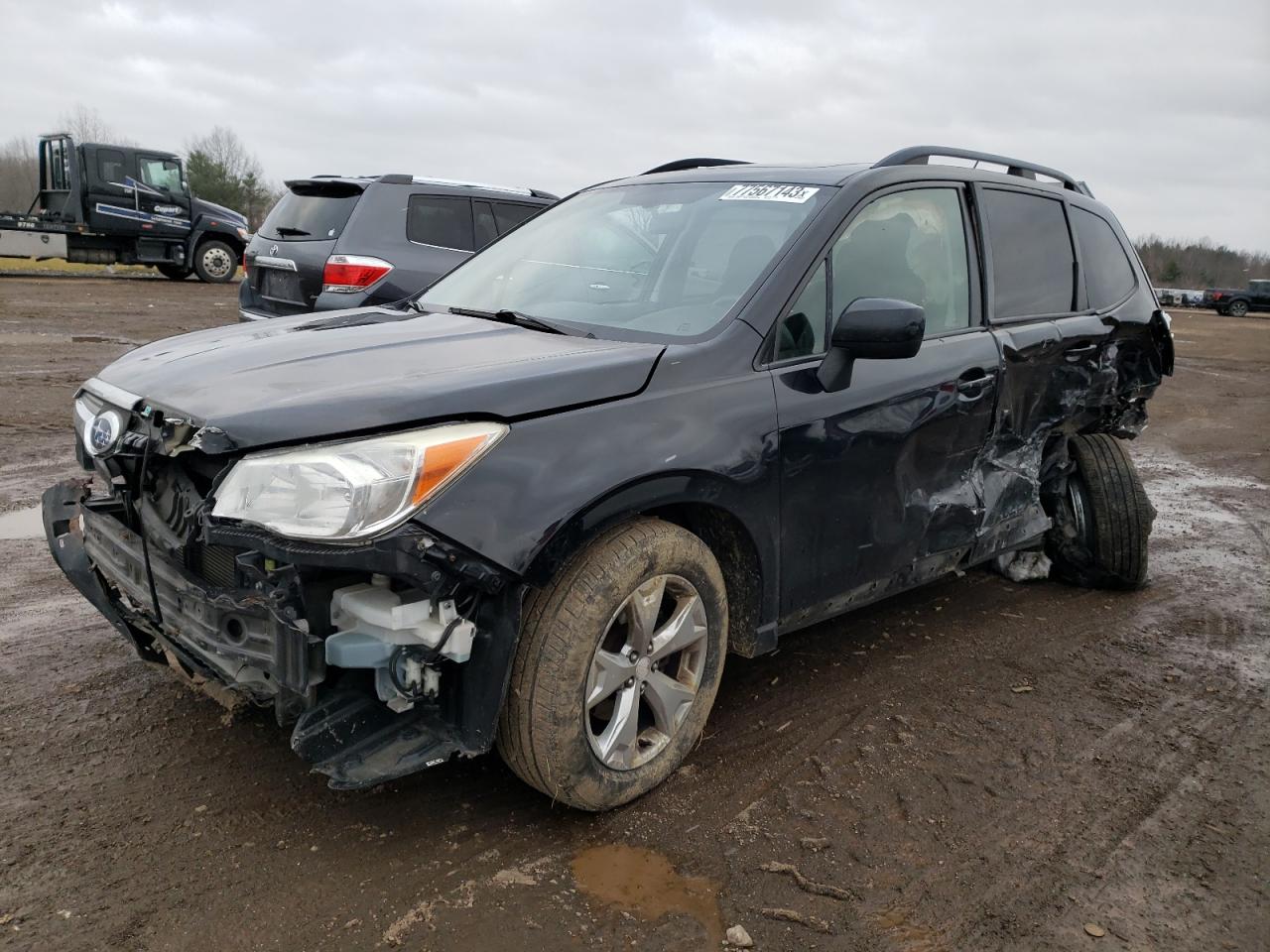 Изображение 1 2015 SUBARU FORESTER 2.5I PREMIUM 2015 с VIN JF2SJADC4FH471421