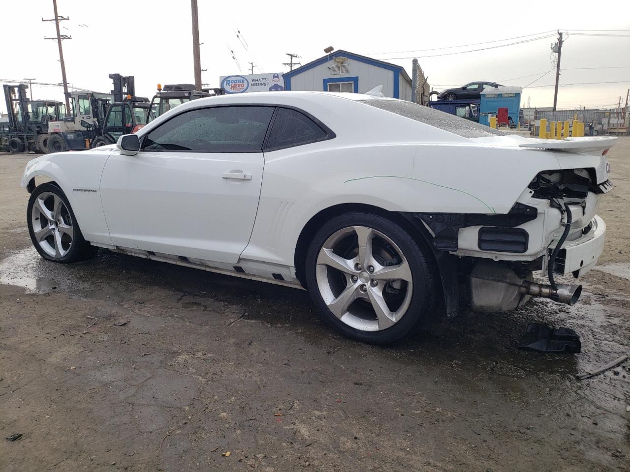 Image 2 of 2015 CHEVROLET CAMARO LT 2015 with VIN 2G1FD1E38F9308239
