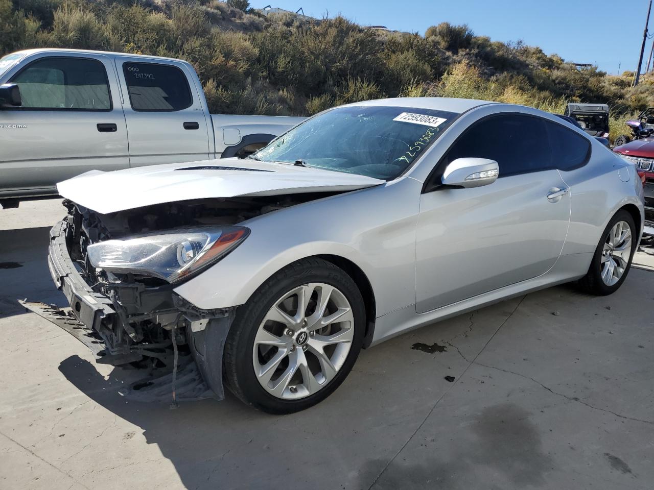 Изображение 1 2015 HYUNDAI GENESIS COUPE 3.8L 2015 с VIN KMHHT6KJ3FU127325