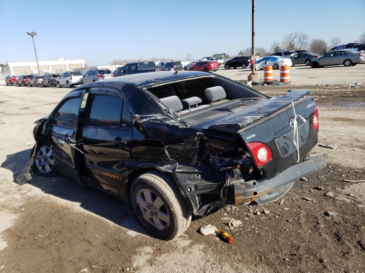 Image 2 of 2007 TOYOTA COROLLA CE 2007 with VIN 2T1BR32E27C743929