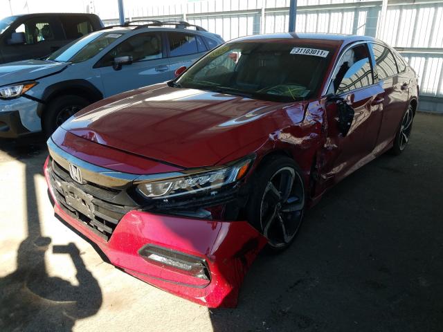 Image 2 of 2018 HONDA ACCORD SPORT 2018 with VIN 1HGCV1F32JA177765