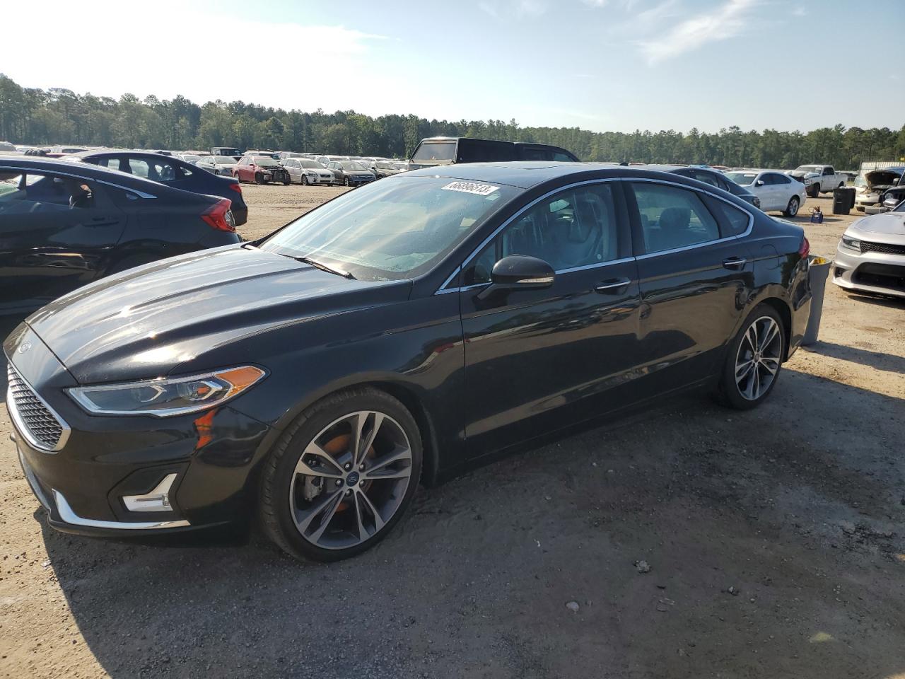 Изображение 1 2020 FORD FUSION TITANIUM 2020 с VIN 3FA6P0K97LR193887
