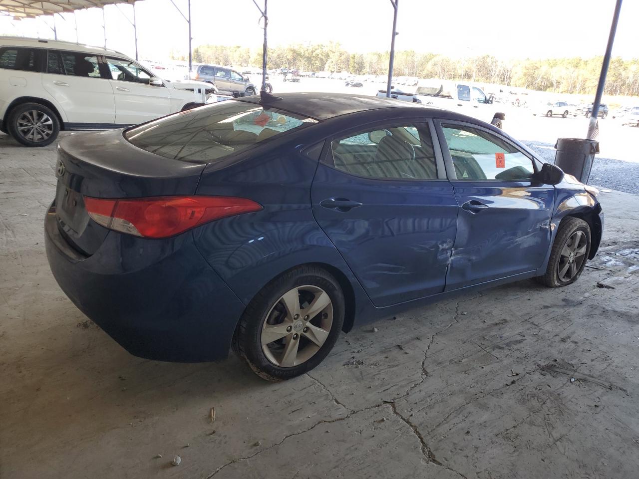 Изображение 3 2013 HYUNDAI ELANTRA GLS 2013 с VIN KMHDH4AE0DU878470