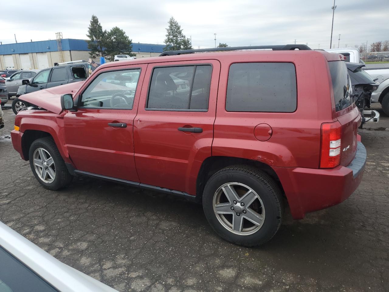 Image 2 of 2008 JEEP PATRIOT SPORT 2008 with VIN 1J8FF28W58D572420