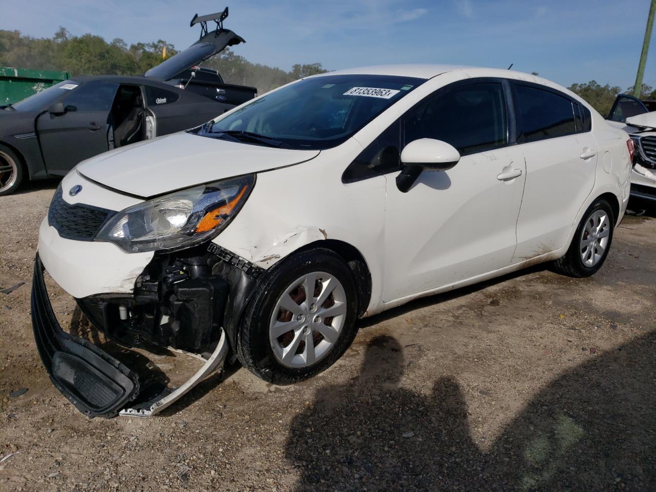 Изображение 1 2014 KIA RIO LX 2014 с VIN KNADM4A39E6396467