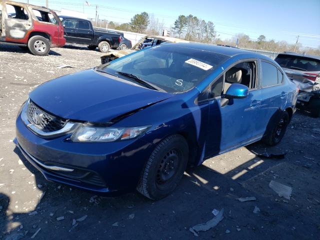 Image 1 of 2013 HONDA CIVIC LX 2013 with VIN 2HGFB2F51DH559076