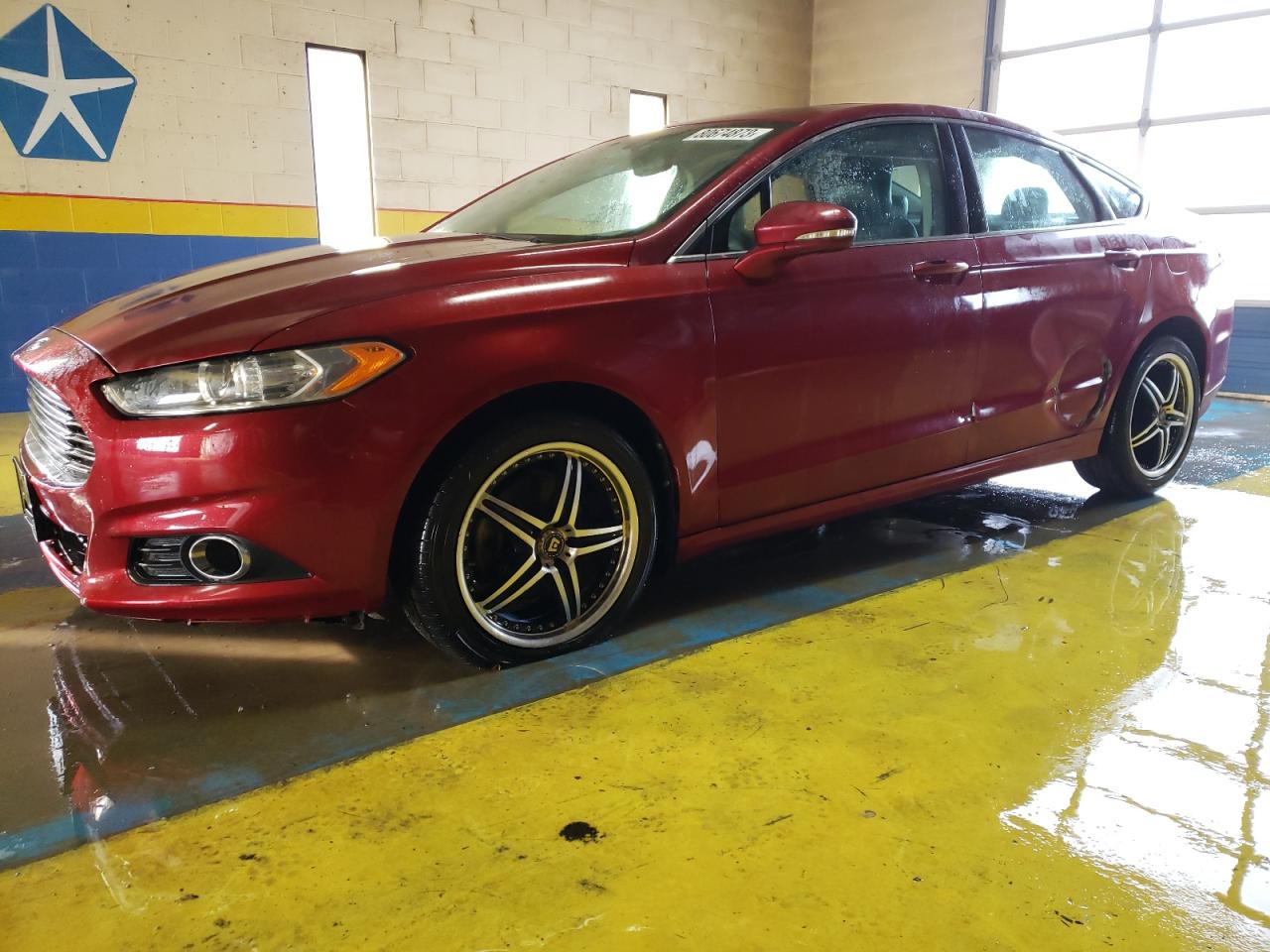 Image 1 of 2014 FORD FUSION SE 2014 with VIN 3FA6P0HD8ER348753