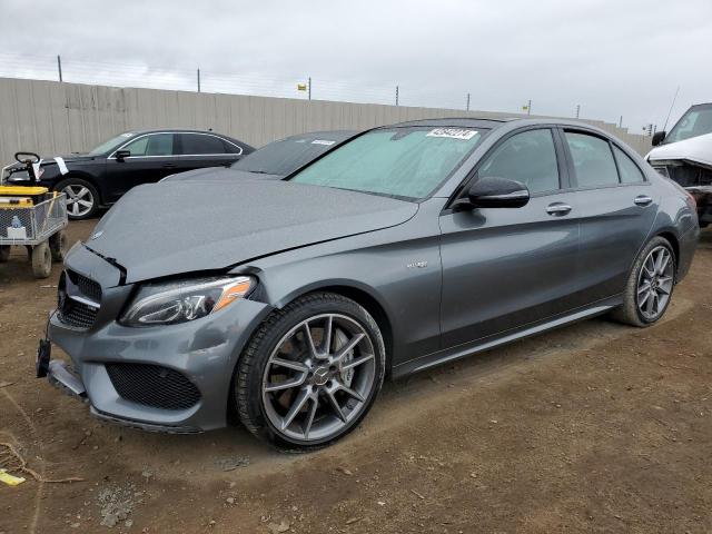 Image 1 of 2018 MERCEDES-BENZ C 43 4MATIC AMG 2018 with VIN 55SWF6EB6JU248714